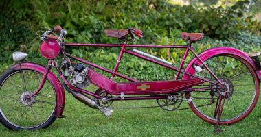 Französisches Leichtmotorrad-Tandem Derny Cyclotandem Derny Cyclotandem 1949